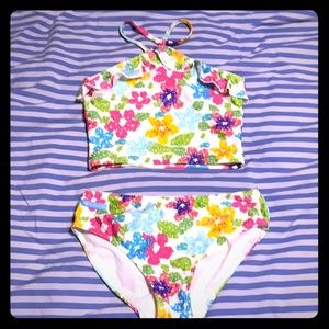 American girl bathing suit bikini set size 7
